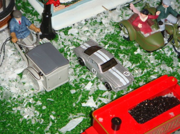 Mustang on Train 003